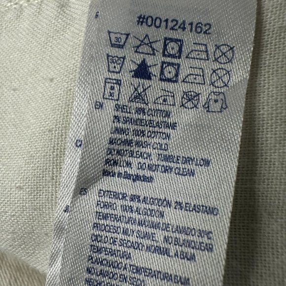 Forever 21 Women's Premium Denim Lace Hem Mid Rise Shorts,‎ Size 27, Cream - Picture 7 of 7